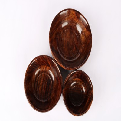 3 bowl set plain