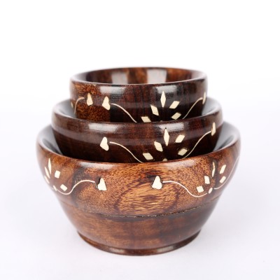 3 Bowl set with design